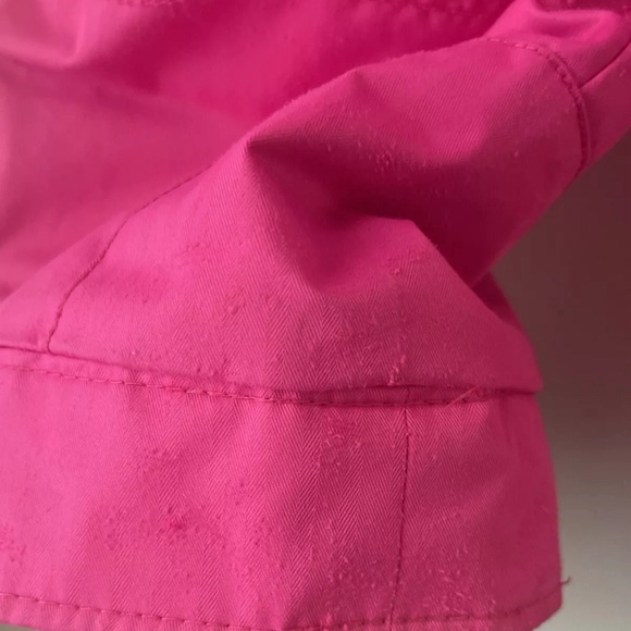 Girls Obermeyer Pink Jacket Snowsuit Hood Sz 5 Winter Ski Snowboard - Picture 15 of 15